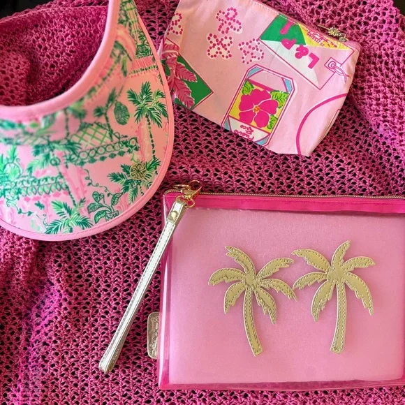 Lilly Pulitzer Accessory Set Amazon.com: Lilly Pulitzer Ceramic Napkin Rings, Flower  main image 4